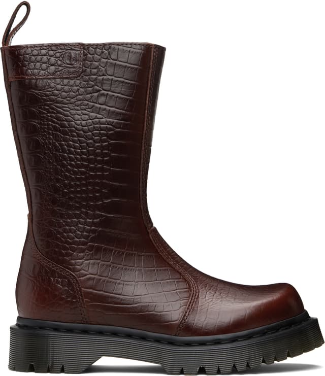 Burgundy Rejena Boots