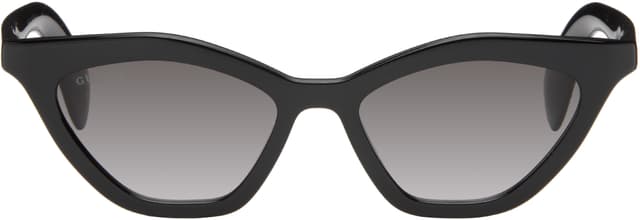 Gucci black cat-eye sunglasses
