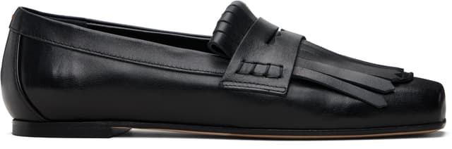 Black Belen Tassel Loafers