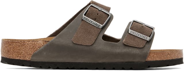 Gray Regular Arizona Sandals