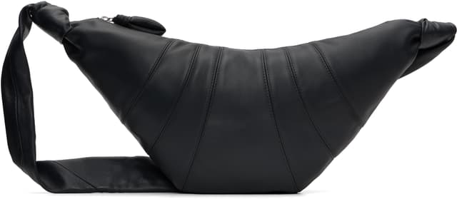 Gray Medium Croissant Bag
