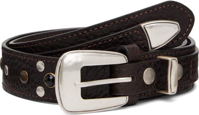 Brown Western Studs 30 Belt