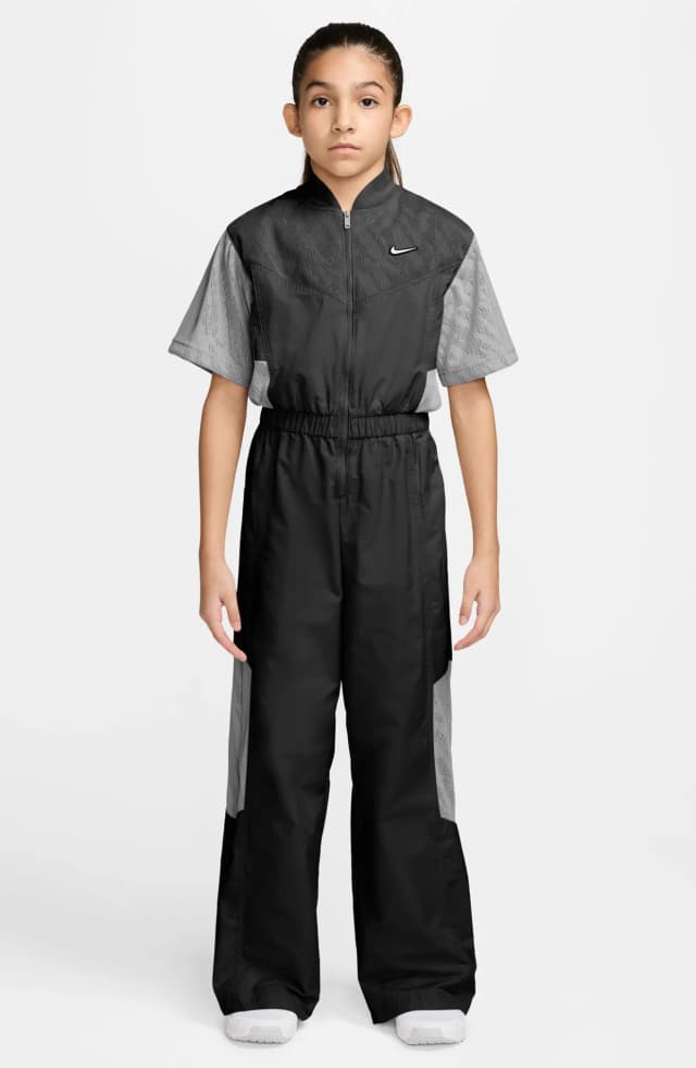 Kids' Sportswear Woven Jumpsuit