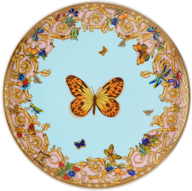Blue Rosenthal 'Le Jardin' Bread Plate, 17 cm