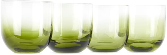 Green Tank Whiskey Glasses Gift Set, 4 pcs