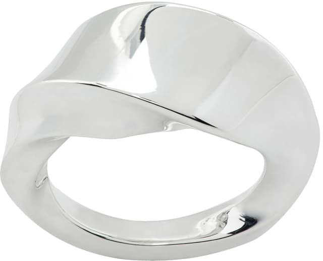 Silver Twist Ring