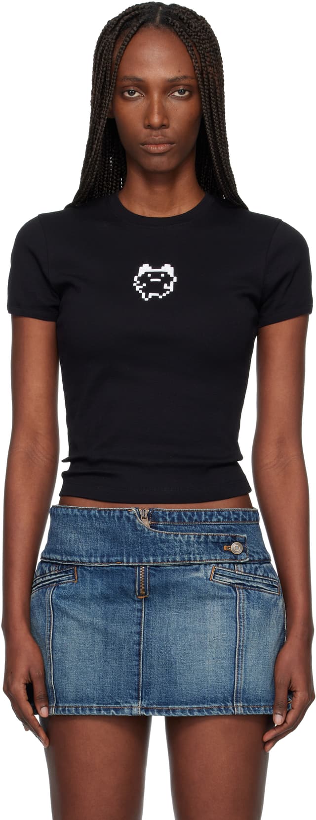 Black Tamagotchi Baby T-shirt