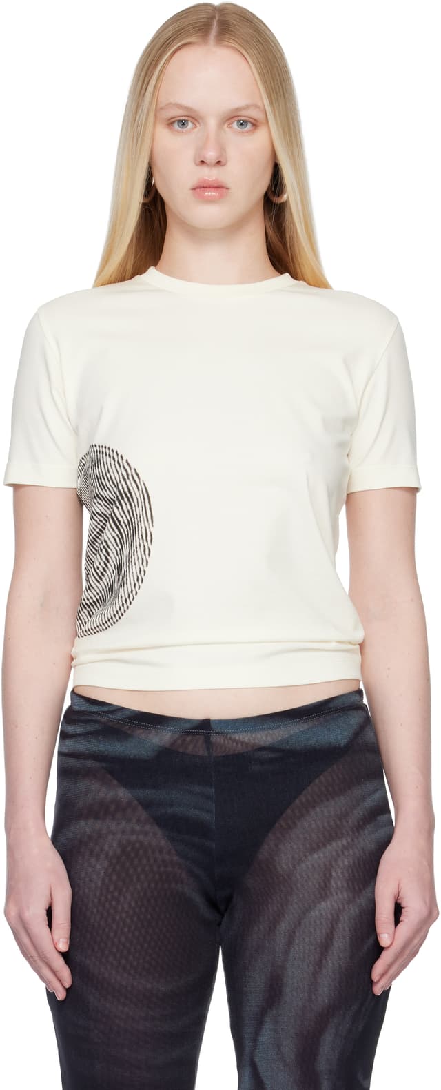 Off-White 'The Laurel Stamped' Baby T-shirt