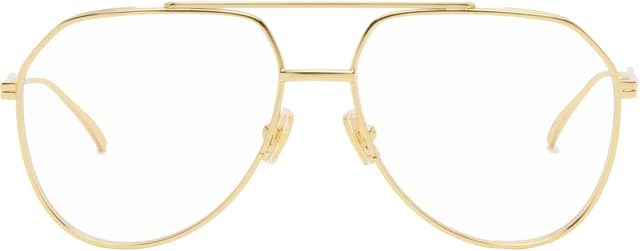 Gold Ribbon Glasses